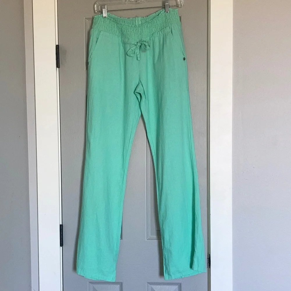 NWT Love Tree Linen Blend Pants - MD - Picture 1 of 7